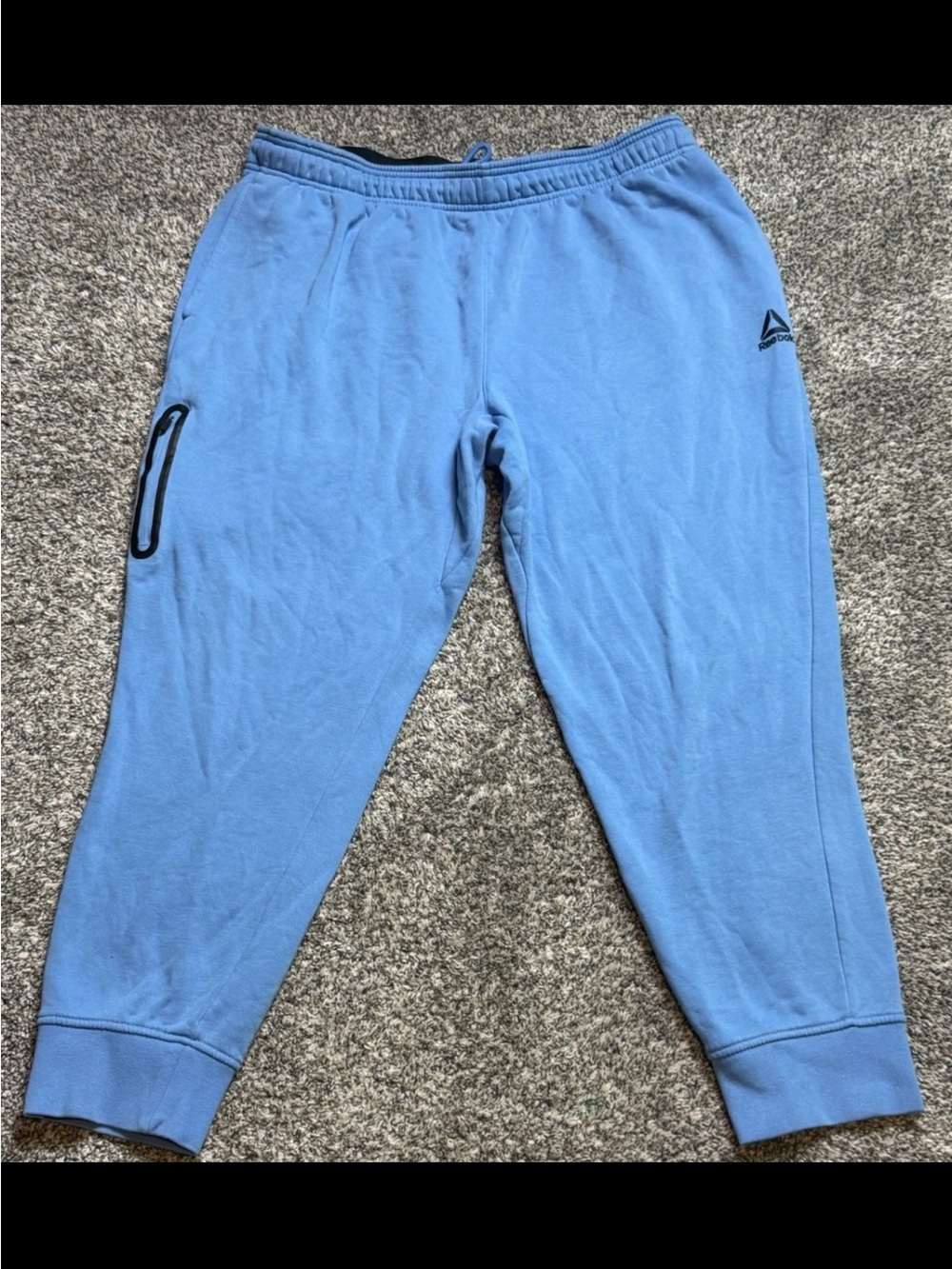 Reebok men’s Sky Blue Jogger Sweatpants